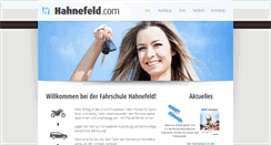 Desktop Screenshot of hahnefeld.com